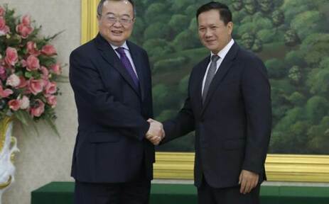 中共官員會晤柬埔寨新總理瞎扯台灣事務是中國內政！外交部：謬論