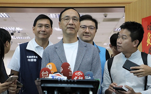 藍白兩黨主席喝咖啡 朱立倫：已透過幕僚邀請柯文哲