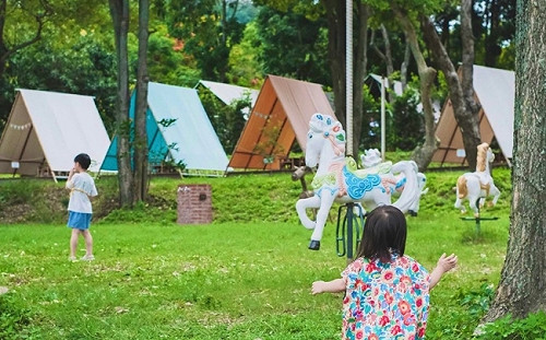 搶攻毛小孩商機！清水那方溫泉露營區開放汪喵星人入住