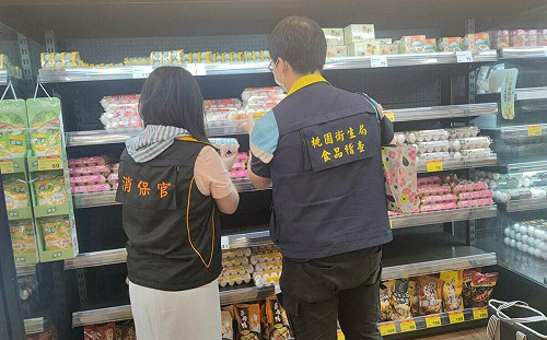 巴西進口蛋誤標到期日 桃市衛生局追查流向
