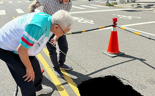 高雄天坑專業對策 郭倍宏：引進車載式透地雷達