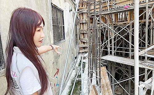 北市基泰鄰損事件翻版？桃市工地旁7住戶驚見陽台斜、地板裂