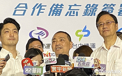 郭台銘搭副手賴佩霞 侯友宜：不清楚郭董規劃  