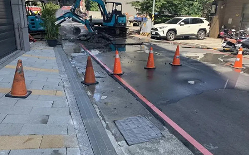 三峽瓦斯管線破裂 天然氣濃度超標封鎖中