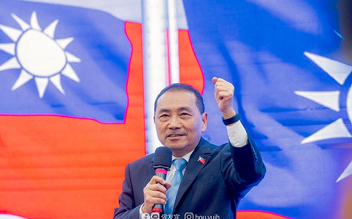 侯友宜：台灣要不斷提升自我防衛能力及加強軍備｢以實力確保和平｣