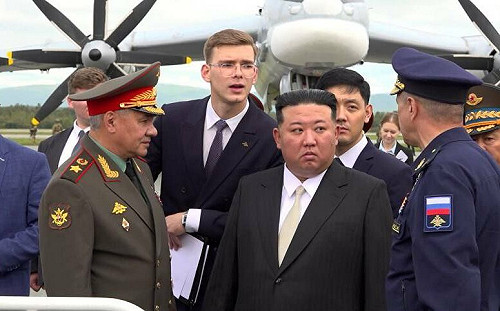 談到軍事合作！金正恩訪海參崴會晤紹伊古 外媒：或助長對烏侵略行動