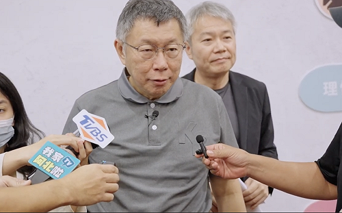 柯媽認為「讓柯當副手沒道理」 柯文哲：老人家講的話 聽一聽就算了