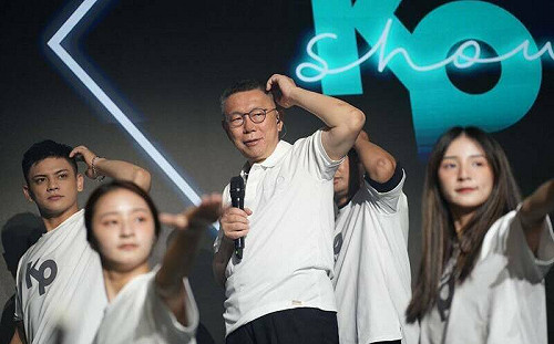 相信美好台灣、改變從高雄開始！  柯文哲南部廟口開講三鳳宮首發