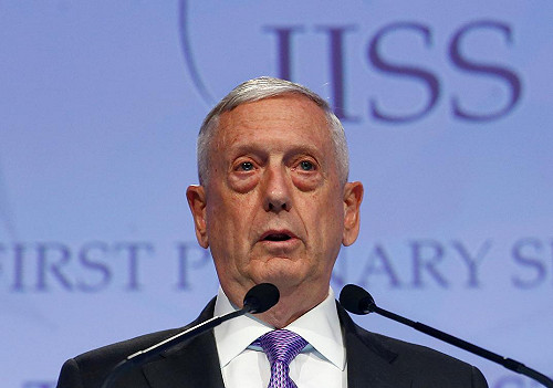 美防長力挺對台軍售 中國：堅決反對