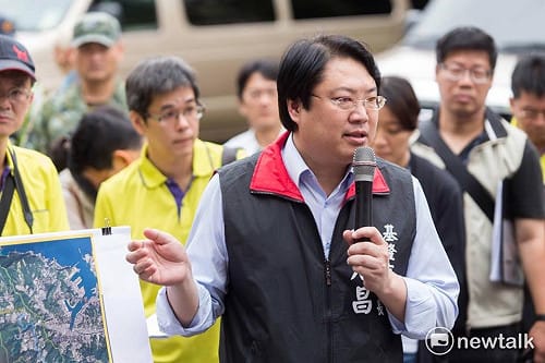 豪雨重創基隆  林右昌公開道歉