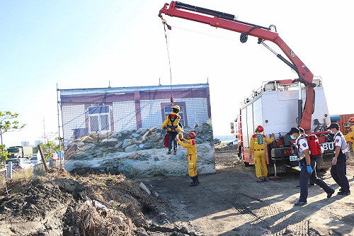 強降雨災情多 高市進行救災操演