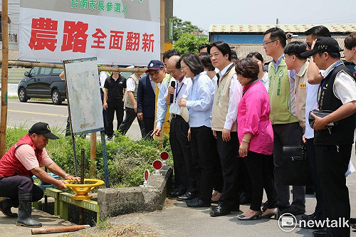 白河淤積量6成 賴清德：前瞻是治水的及時雨