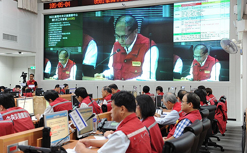 豪雨來襲嚴防災情 經濟部重啟中央災害應變中心二級開設