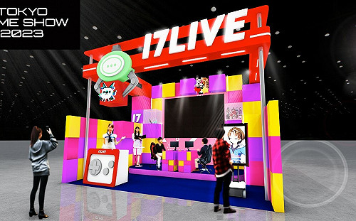 祭出虛擬主播 V-Liver！17LIVE 首度參戰東京電玩展