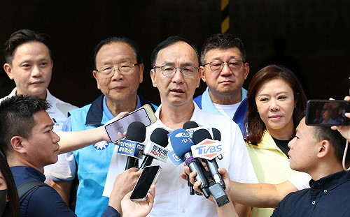 侯友宜請假破百天遭批逃避議會監督 朱立倫：是負責任做法 