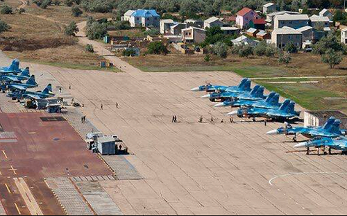 (影) 至少12戰機在現場! 克里米亞空軍基地、指揮中心挨轟 俄拒透戰損 