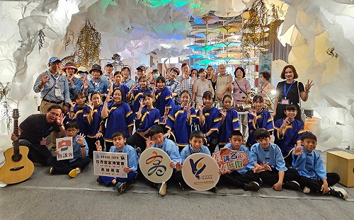 體驗客家文化之美 高雄客華雙語學校參觀世客博