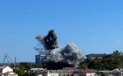 謝步智觀點》普丁戰爭最大羞辱! 黑海艦隊總部被毀 司令疑陣亡 烏軍怎麼辦到的?