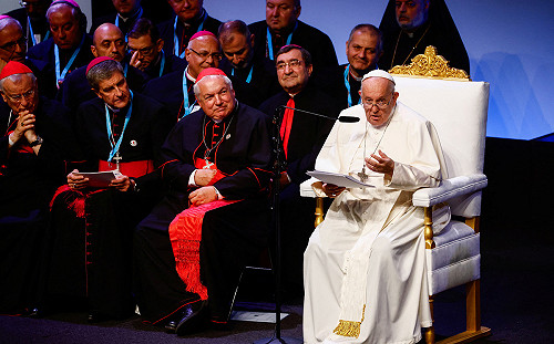 談以色列對加薩和黎巴嫩動武  教宗方濟各：不道德 