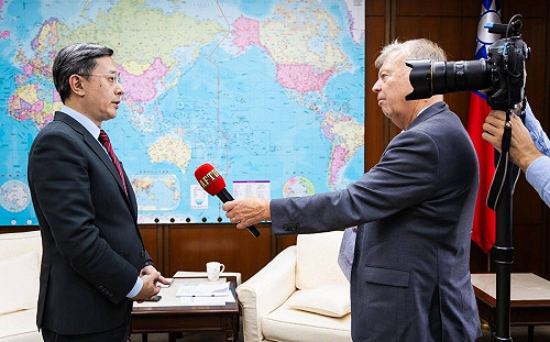 瑞典媒體專訪 李淳：中國以兩岸關係威脅  干預台灣總統大選  