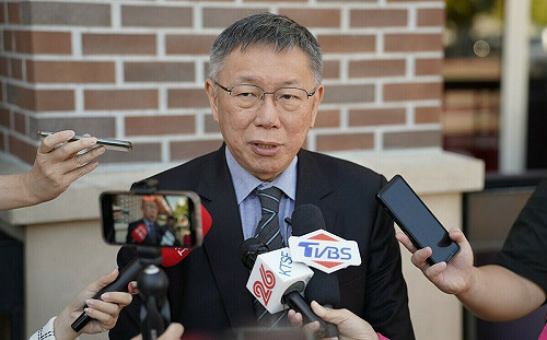 黃國昌遭波及Lin bay好油自導自演案 柯文哲：應譴責造假者 非被騙者 