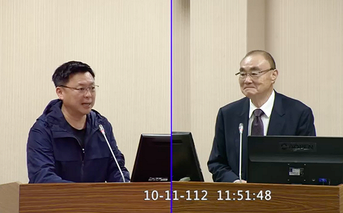 潛艦下水對他說辛苦了 馮世寬：黃曙光哽咽點頭 