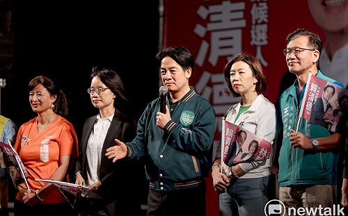 中彰投女力團結合體！ 賴清德挺三女將盼大選開紅盤