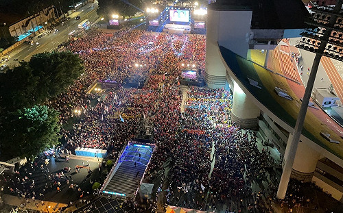 競總成立5萬人擠爆！進場花15分鐘　侯友宜：從新北吹起改變台灣號角