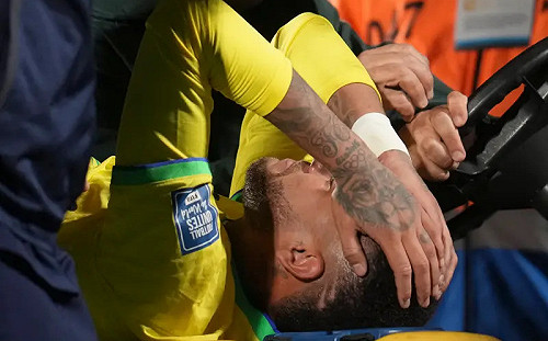 內馬爾左膝重傷　至少得休6個月