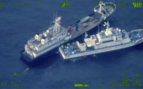 抗議中國船艦危險衝突 菲律賓稱中國為侵略者