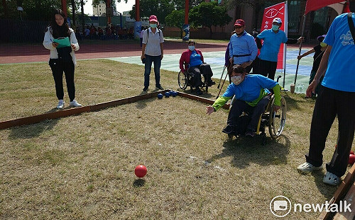 澄輝盃身心障礙者滾球比賽登場  300身心障礙選手同場較勁