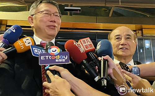 侯喊話確認結婚對象是不是我 柯文哲哈哈笑：我們想一下啦