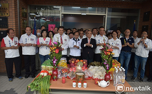 侯友宜高雄競總正式進駐市黨部   王金平:希望侯柯互相尊重、真心對待