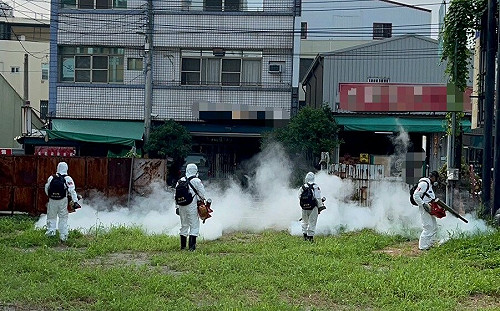 高雄本土登革熱＋34   社區群聚衍生17例