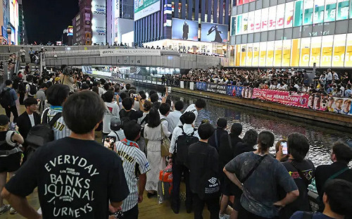 阪神虎對決歐力士　大阪警方嚴陣以待