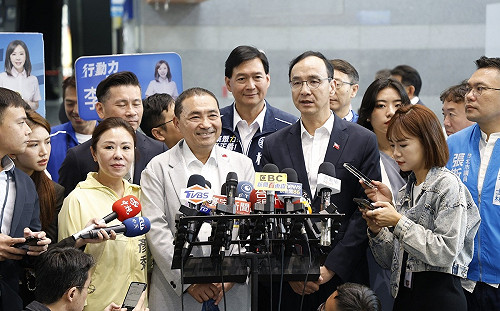 被排除在首次藍白協商外 侯友宜：在這局總統不會缺席