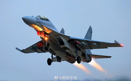 報復美加軍艦穿越台海 解放軍2小時20架次軍機逾中線