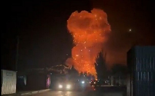 (影) 烏軍突襲毀俄彈藥庫與直升機 俄軍馬林卡反攻痛損6戰車