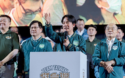 揭中國介入台灣選舉 賴清德承諾執政廣納在野人才