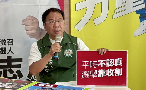 帶頭擋前瞻預算 謝志忠批江啟臣「平時不認真 選舉靠收割」