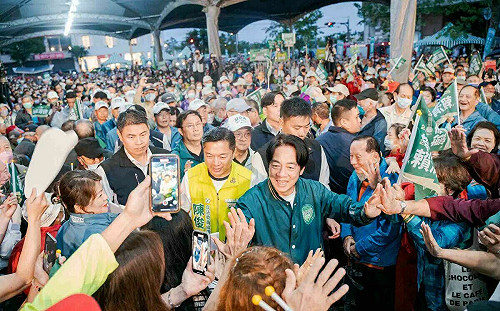 宜蘭溪南競選總部成立大會 賴清德：用民主團結台灣持續建設宜蘭