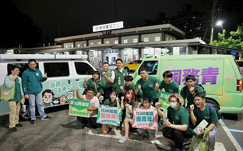 國務青南下輔選左楠李柏毅 跨世代組合守護關鍵席次