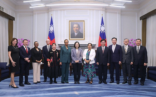 蔡英文：友邦是台灣走向世界的重要夥伴 盼相互扶持 