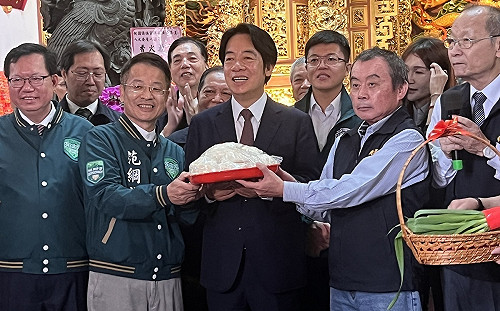 不管藍白怎麼合 賴清德：我這一組最有能力守護中華民國台灣     