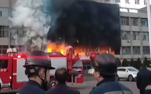 困在「鐵籠子」活活燒死? 山西媒礦公司大樓火警 26人罹難 63人緊急送醫