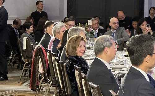 裴洛西讚蕭美琴：她是出色外交官和戰略思想家