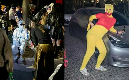 中國民眾萬聖節扮維尼、大白諷刺政府「被帶走」騰訊抖音也遭約談