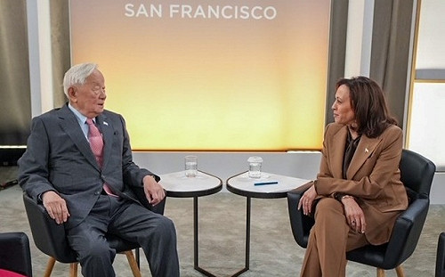 APEC落幕  張忠謀與多國領袖代表互動  賀錦麗：很高興和張忠謀會面  