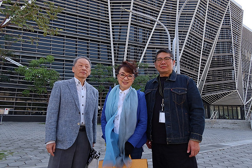 二度參訪高流讚不絕口 翁倩玉盼早日海音館開個唱