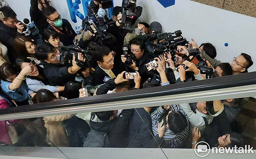 快訊》侯友宜副手真是他？！ 趙少康直接現身國民黨部 